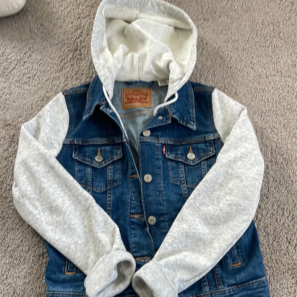 Levi’s denim hoodie jacket
